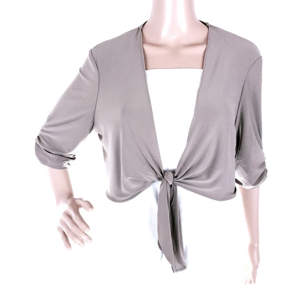 Perceptions Women Top Cardigans Cover 1/2 Sleeves Size PXL - NWT - Picture 1 of 6
